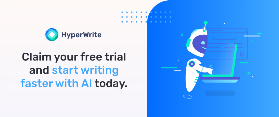 how to write content faster with HyperWrite