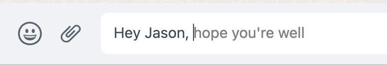 HyperWrite suggests phrase completions as you type